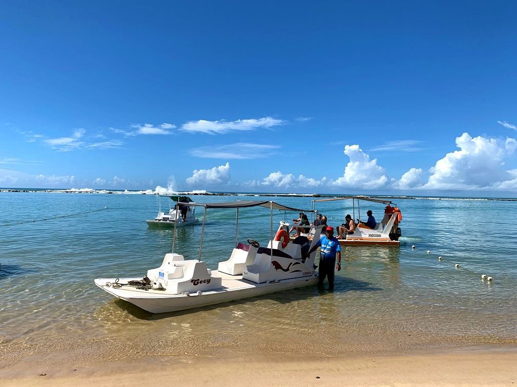 Passeio de jangada em Barra de São Miguel, Alagoas