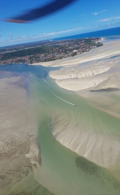 Barra de São Miguel maré seca